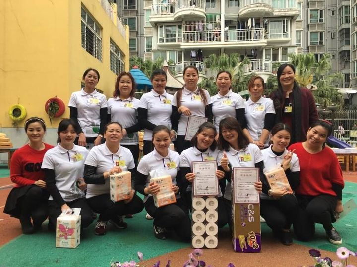 “專業(yè)提升，保教同行”興茂幼兒園保育員技能技巧比賽