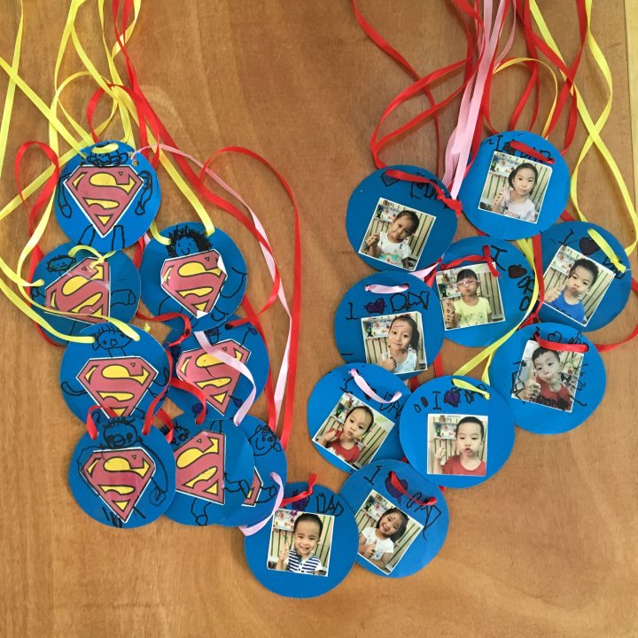 爸爸，你就是我的超級英雄！