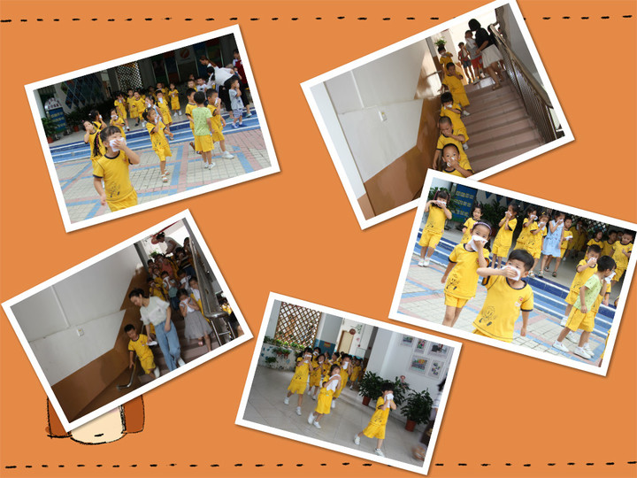 多一份防范，少一份危險                         ---遠恒佳花園幼兒園消防演習報道